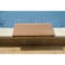 Homeroots Natural Teak 24" Square Shower Mat 554942 - alternate 4