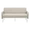 Office Star Products Sofa, CreamFauxLeather500lbCapUnassembled SL5603-PD28 - alternate 5