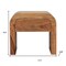 Homeroots 16" Brown Solid Wood One Drawer Nightstand 653810 - alternate 12