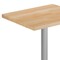 Flash Furniture Bennett 24 in x 30 in Solid Wood Indoor Tabletop in Natural with 22 in x 22 in Dining Height GSF-REC2430-NAT-T2222S-GG - alternate 10