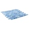 Andova Tiles Zalo 1-in. x 2-in. Brick Joint Glass Wall & Floor Mosaic Tile (1 Square Feet Per Sheet) ANDZAL612 - alternate 6