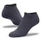 Railroad Sock Womens No Show Socks, 90% Cotton, 10% Nylon, Black/Grey/White, 5-10 W; 4 Pair-7.5 M, 3 PK 613 - alternate 6