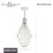 Bulbrite 4WLED BEEHIVE SHAPED GRAND, 2200K FILAMENT W/ WHITE MARBLE PENDANT, WHITE STRING 810176 - alternate 5