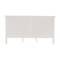 Homeroots Classic White Panel King Size Bed 397614 - alternate 6