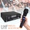 Pyle Pyle4-Channel Karaoke Home Wireless Microphone Amplifier, Built-In CD/DVD Player, 2 UHF Mics PWMA5000BA - alternate 11