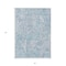 Homeroots 3' X 5' Sky Blue And Denim Blue Abstract Washable Indoor Outdoor Area Rug 588480 - alternate 9