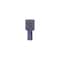 Gb Disconnect Terminal, 600 V, 16 to 14 AWG Wire, 1/4 in Stud, Vinyl Insulation, Blue, 20PK 20-153F - alternate 2