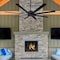 Canarm Ceiling Fan, 72 in Blade Dia, 8 Blades, 5 Speeds, 120V AC, Matte Black CP72EZR8BK-NLW - alternate 3