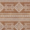 Homeroots 8' X 10' Orange And Ivory Southwestern Washable Indoor Outdoor Area Rug 593711 - alternate 8
