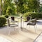 Flash Furniture Commercial Aluminum & Dk Brown Rattan Stack Chair, PK4 4-TLH-020-GG - alternate 13