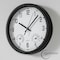 Clockswise 10-inch Non-Ticking Quartz Wall Clock with Thermometer & Hygrometer - Battery Operated QI004748.BK.10 - alternate 9