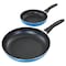 Gibson Home 2 Piece 10 inch Aluminum Frying Pan in Blue 120255.02 - alternate 1