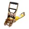 Mytee Products 2inx27ft Self-Tensioning Ratchet Strap with J Hooks - 10,000 lbs BS - Yellow RS227WHTG - alternate 7
