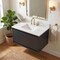 Ackland LustreLine Renelle 37 in. x 22 in. Engineered Stone Integrated Single Sink Vanity Top AKFVNQZRENE37X22P-SB - alternate 5