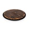 Picnic Time Family Of Brands Michigan Wolverines - Lazy Susan Serving Tray, Fire Acacia Wood 827-18-513-343-0 - alternate 1