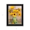 Homeroots Country Sunflowers I 2 Black Framed Print Wall Art 404306 - alternate 3