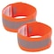 Ergodyne S/M Orange Hi-Vis Arm Leg Band, HL, 2PK 8100 - alternate 1