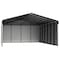 Arrow Storage Products 20 x 29 x 9 ft Eggshell Steel Carport with 3 Wall Kits CPH202909ECL3 - alternate 1