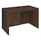 Regency Pedestal Desks, 29 in H, 42 in W X Wood, Neo Walnut LSP4224CD1NW - alternate 1