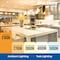 Bulbrite 4W Dimmable Antique Filament T14 Medium E26 LED Bulb, 315lu, 2100K, and 90 CRI, 4PK 860993 - alternate 7