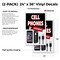 Signmission Cell Phones & Accessories, Vinyl Decals Only 24 Inch x 36 Inch, Vinyl Decal, 2PK DSB-2436-2PACK-Cell Phones & Accessories - alternate 2