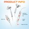 Delton USB-C Wired Computer Headset/Headphones with Microphone, White 18EC - alternate 5