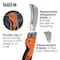 Klein Tools Cable Skinning Utility Knife w/Replaceable Blade 44218 - alternate 13