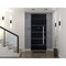 Vdomdoors Steel Door Deux 6083 Black Enamel Transom Window Sidelite Stainless Inserts Entry Door Painted W36x DEUX6083EXD-BLK-W36 x H80+16-RH-I - alternate 3