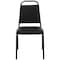 Flash Furniture Hercules Banquet Chair, Black Back, 17-1/2 in W 20-1/4" L 34" H, Vinyl Seat FD-BHF-2-GG - alternate 1