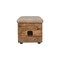 Homeroots 35in Beige and Brown Tufted Genuine Leather and Solid Wood Upholstered Storage Bench With Flip Top 723832 - alternate 10