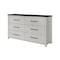 Global Furniture Usa Contemporary Ava Beige Dresser AVA-BEIGE-DR - alternate 3