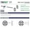 Trufast Grip-Plate Prong Tab Metal Washer Steel for Insulation Board Wire Lath Plaster Repair, 1000PK GPTAB-1250 - alternate 6