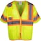 Pip ANSI Type R Class 3 Two-Tone Mesh Vest 303-V310-LY/3X - alternate 1