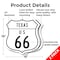 Signmission Texas Route Marker Shield Sign Us 66, 18 inch X 18 inch, Plastic Sign, 2PK SHI-P-2PACK-18-466 - alternate 5