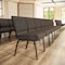Flash Furniture Hercules Church Chair, Brown Back, 21-1/4 in W 25" L 33" H, Fabric Seat FD-CH0221-4-GV-BNDOT-GG - alternate 7