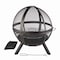 Pure Garden Outdoor Fire Pit Sphere 30 in Flaming Ball Fire Pit w/ Grill for Barbequing Firepit 50-LG1479 - alternate 1