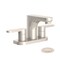 Symmons Identity 4 in. Centerset Two-Handle Bathroom Faucet with Push Pop Drain (1.0 GPM) SLC6712STNPP - alternate 1