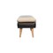 Homeroots 35in Black and Brown Genuine Leather and Solid Wood Upholstered Bench 723431 - alternate 8