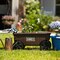 Ames Garden Storage Cart, Poly, 4-Wheel, Seat with Cup Holder 1123047100 - alternate 4