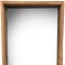 Homeroots 10" x 10" Gray Solid Wood Hanging Picture Frame 386487 - alternate 4