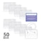 C-Line Products 3" x 4" Hanging Style Name Badge Kit with White Elastic Cord, 50PK 96043 - alternate 4