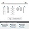 Amerock Arrondi 24 in 610 mm Towel Bar in Polished Stainless Steel BH26544PSS - alternate 3