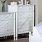 Baxton Studio Hoffman Chest with Scalloped Apron and Turned Legs, White 272-14817-ZORO - alternate 8