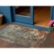Homeroots 3' X 5' Pale Aqua Copper And Beige Abstract Washable Indoor Outdoor Area Rug 618232 - alternate 1