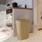 Regal Altair 10 Gallon Rectangular Beige Plastic Wastebasket, Heavy-Duty Commercial Trash Can ZR-TC-200-41QTBG - alternate 5