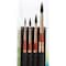 Princeton Neptune Watercolor Brush Set, Synthetic Bristles, Short Handle Watercolor Paintbrush, 4-Piece Set P4750TRSET - alternate 2