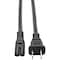Tripp Lite Power Cord, 1-15P to C7, 10A, 18AWG, 6ft P012-006 - alternate 1
