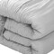 Homeroots Gray King Polyester 180 Thread Count Washable Down Comforter Set 528963 - alternate 5