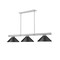 Z-Lite Vanguard Brushed Nickel 3 Light Billiard 3050-3BN-MMB - alternate 1