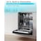 Black&Decker 24 inch Built-in Dishwasher with 6 Wash Programs - Black BDW200MB - alternate 7